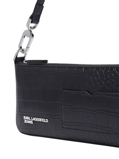 Mini borsa stampa coccodrillo Karl Lagerfeld jeans | B3W30290999